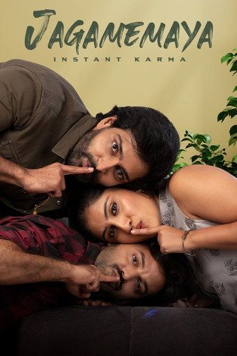Jagamemaya Instant Karma (2022) Hindi Dubbed Movie download full movie